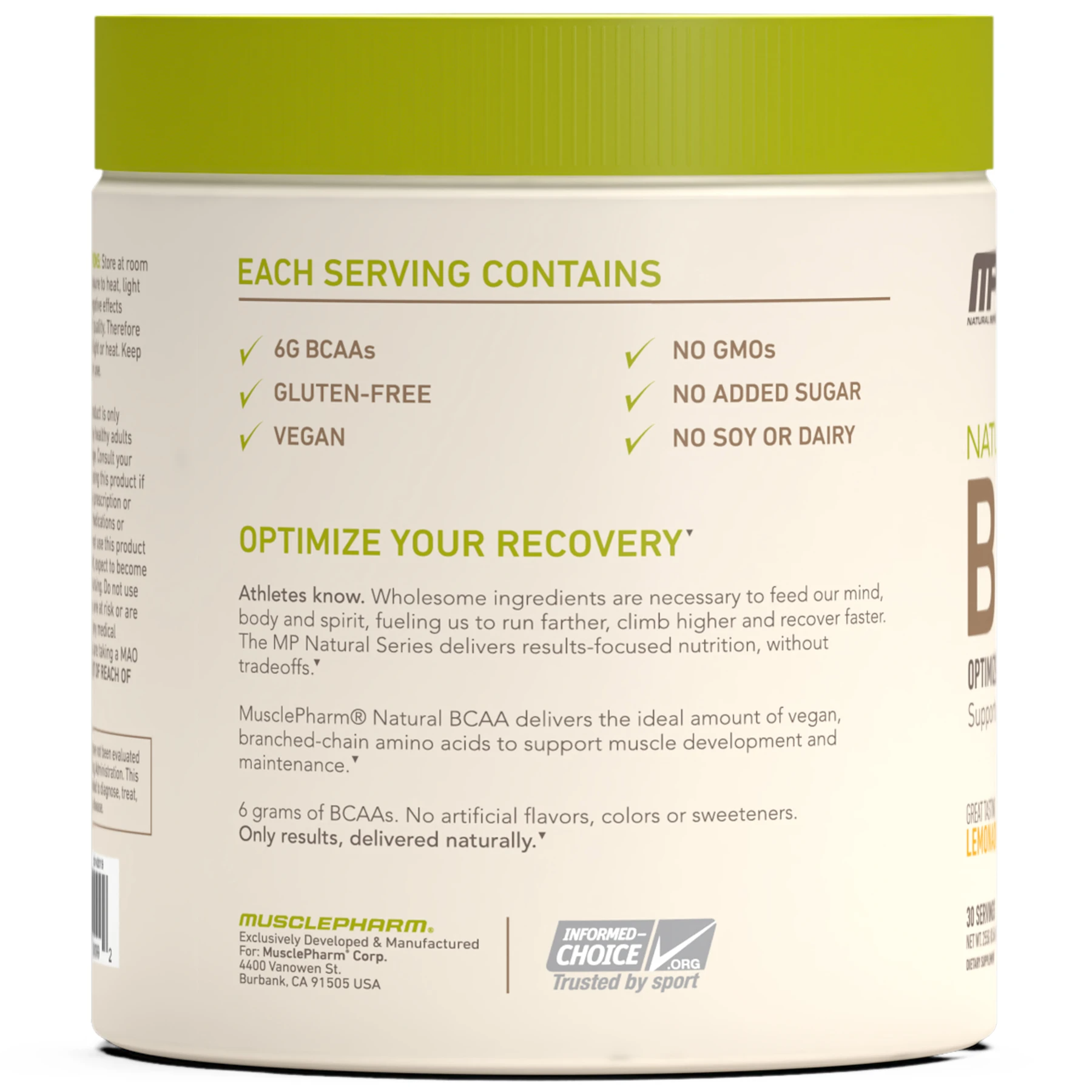 Natural BCAA Informed Choice